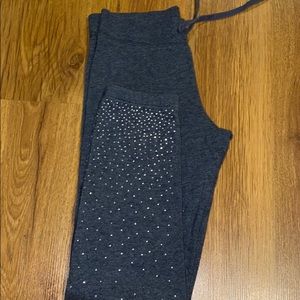 JUSTICE Active Leggings with Glitter!